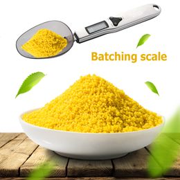 500g/0.1g Spoon Scale Weight Volumn Food Electronic LCD Digital Measuring Spoon for Household Kitchen Helping Decor 210312