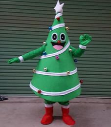 Halloween Christmas Tree Mascot Costume High quality Cartoon Anime theme character Christmas Carnival Party Fancy Costumes Adult Outfit