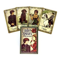 Under The Roses Lenormand Tarot Cards And PDF Guidance Divination Deck Entertainment Parties Board Game Support Drop Shipping