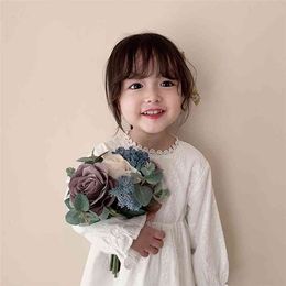 Girls'dresses Babies' Super Occidental Style Children's Long Sleeve Girls'princess Dresses Little Girls Clothing 210702