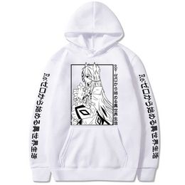 2021 New loose Fashion joker Anime Nice Kawaii Emilia Rem Ram Cosplay Hooded Jacket Sweatshirt Harajuku Autumn Clothes H0910