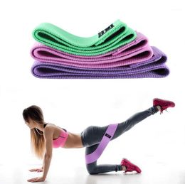 Resistance Bands Exercise Non-Slip Workout For Women/Men,Booty Fabric Elastic FitnessBands Loops Home Gym Squat Hip Trainin1