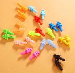 2021 Silicone Earplugs Swimmers Soft and Flexible Ear Plugs For Travelling & Sleeping Reduce Noise Ear Plug Multi Colours