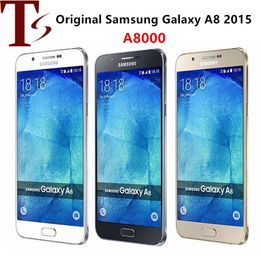 Refurbished Original Samsung Galaxy A8 A8000 Unlocked Cell Phone Octa Core 16GB/32GB rom 5.7 Inch Dual Sim 4G LTE