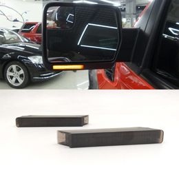 2PCS LED dynamic turn signal mirror light for Ford F150 2004-2014 Raptor 2010-2014 Expedition 1997-2007