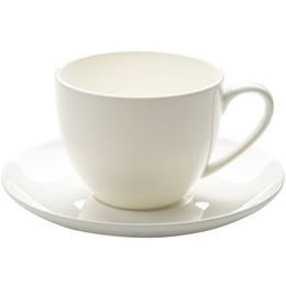 Luxury Porcelain European Coffee Set White Small Bone China High Tea Cup with Saucer Xicara De Cafe Home Drinkware 50CC