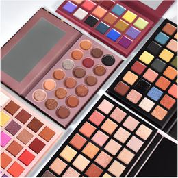 Best Pro Eyeshadow Palette Makeup, Matte Shimmer Series Colors, Highly Pigmented Professional Nudes Warm Natural Bronze Neutral Smoky Cosmetic Desert Eye Shadows