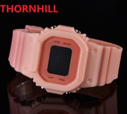 digital LED men's women's sports watch belt rubber military multi-function waterproof wristwatch gift automatic light