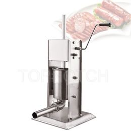 Commercial Homemade Multi Function Sausages Processing Machine Manual Sausage Fill Meat Stuffer Vertical Stainless Steel