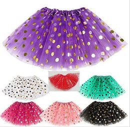 girls gold polka dot tutu skirt baby christmas tutus kids tutu skirts toddler skirts red infant pettiskirt newborn photography props