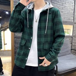 flannel moletom com capuz green