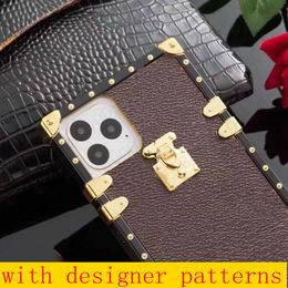 designer fashion phone cases for iphone 13 pro max 12 Pro Max 12 MINI 11 XR XS Max 7 8 plus PU leather Phone cover for samsung S20 s10 plus NOTE 8 9 10
