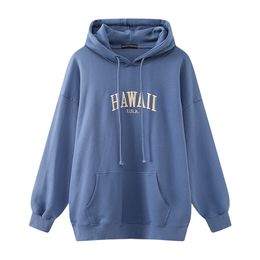 Oversize girls streetwear loose hoodies autumn fashion ladies stylish cotton hoodie casual female chic pullovers women cute 210816