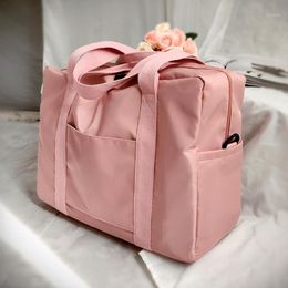 Pink Outdoor Paper Storage Bag Chair Kids Toys Travel Packaging Clothing Household Toy Women Bolso BY50SN Bags