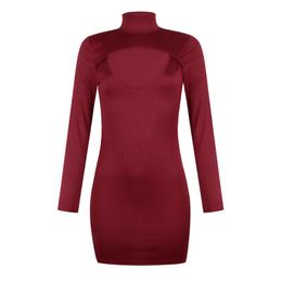 Casual Dresses 2021 Fall Spot Products Pure Colour Round Neck Long Sleeve Maternity Skirt Dress