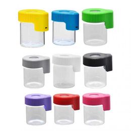Multi-color Optional Glow Exquisite and Compact Bins LED Cool Home Box Modern Personalized Luminous Storage Jars Tank