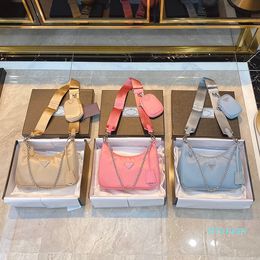 nylon Designers shoulder bags high quality leather handbag designer best-selling lady cross-body luxury chain bag 2021