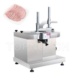 Industrial Stainless Steel Kitchen Full Automatic Fresh Meat Cube Slicing Machine Hot Pot Beef Sheep Cutting Slicer Maker