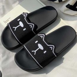 Women Slippers Platform Open Toe Flip Flops Casual Beach Slides Soft Non-Slip Cute Cartoon Home Shoes Ladies Sandals qq835 210625