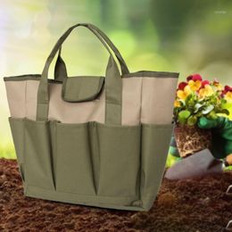 Storage Bags Multi-Pocket Gardening Tool Bag Oxford Cloth Push Button Handbag Shovels Rakes Screwdrivers Organiser Tote Garden Access