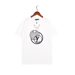 Mens Designer T Shirts Black White Men Summer Fashion Casual Street T-shirt Tops Short Sleeve Euro Size S-XXL@37