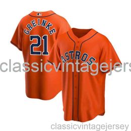 Zack Greinke Orange Baseball Jersey XS-6XL Stitched Men Women Youth baseball Jersey