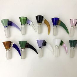 Heady Glass Bowls Colored Quartz Bowl 14 mm Male Joint Smoking Accessories Height 50mm For Tobacco Oil Dab Rigs XL-SA10