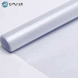 200CM*40/50/60 Frosted Window Film No Glue Self Adhesive Vinyl Static Cling Privacy Glass Door Sticker Bathroom For Home Decor 210317