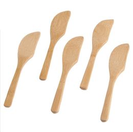 Wooden Butter Knife Pastry Cream Cheese Butter Cake Knives Decorating Tools