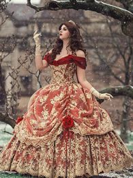 Costume Medival Renaissance Dress Dresses Women Vintage Ball Gown Female Clothing Elegant Victorian Casual