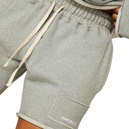 Men's Shorts Hip Hop Summer Running Cotton Frill Sports Jogging Fitness Training s Gym Sport Beach Y2302