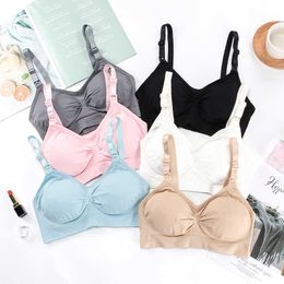 wholesale bra pregnant women underwear maternity nursing bra comfortable pregnant clothes maternity bra for breastfeeding Y0925