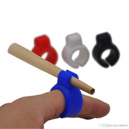 egosmoker 20pcs Silicone Ring Pipe Smoking Cigarette holder Tobacco Joint Holder Ring regular size Smoking Tools accessories Gift W13C