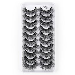 New Arrival Thick Natural 3D Mink False Eyelashes Cosmetics Reusable Hand Made Multilayers Fake Lashes Soft & Vivid Lash Extensions Eyes Makeup Accessory