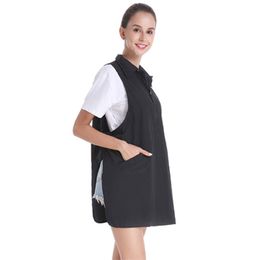 Kitchen Apron Home Work Clothes Waterproof Hairdresser Breathable Hairdressing Wrap Household Cleaning Tools 210625