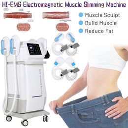 EMSlim muscle build hiemt slimming machine buttocks lift body contouring beauty equipment with 4 handles