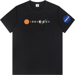 National Aeronautics Space Administration NASA T Shirt Multi Color and Multi Style Summer Sports and Leisure Breathable Short Sleeves 609