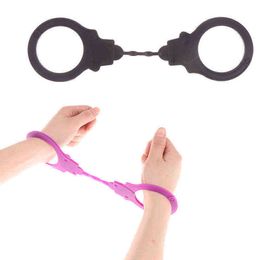 Nxy Adult Toys 1pc New Fantasy Fun Sex Toy Cosplay Handcuffs Night Party Game Favour Light Brief 1207