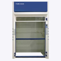 CE Approved Walk In Laboratory Fuming Cabinet All Steel Floor Mounted Fume Hood 1200x850x2350mm