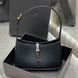 -2021 Luxus Designer Achseltasche Damenmode Tote Bag Hohe Qualität Schwarz Leder Abendkleid Umhängetasche
