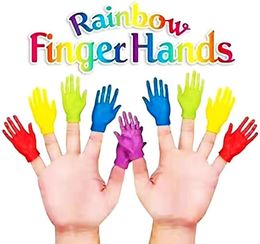 Novelty hand palm model toy simulation vinyl finger tracky spoof toy kids funny toys