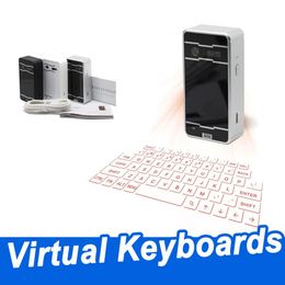 Laser Bluetooth keyboard wireless Mini Portable Virtual projection keyboards with speaker mouse voice for Iphone Android Phone Ipad Tablet Computer Laptop