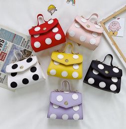 Children handbag cute baby bag Girl Poly Point Chain Crossbody Bags Princess Accessories Pocket Purse