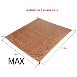 BLACKDEER Camping Mat Ultralight Pocket Footprint Waterproof Picnic Beach Blanket Outdoor Tent Tarp Multifunctional 220216