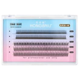 Mix length Fake Eyelashes Individual Eyelash Extension Faux 3D Mink Lashes Natural Soft Volume Lash