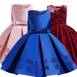 Girls Dress Kids Dresses For Girls Costume Elegant Tutu Princess Dress Birthday Evening Party Children Clothing 3 4 8 9 10 Years 210303