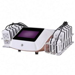 14 Pads Lipolaser Laser Liposuction Slimming Machine Diode Lipo Laser For Cellulite Removal Fat Burning