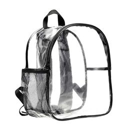 Backpack Ladies Fashion Rivet Small Bag Chain Storage Travel PU 202211