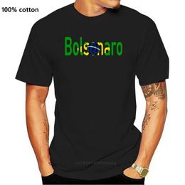 president shirt UK - Men's T-Shirts Black Shirt Unisex Bolsonaro President Brazil Presidente T-shirt Election 2021