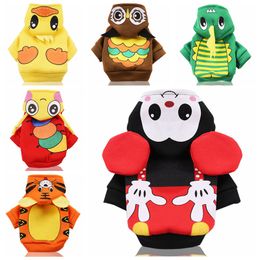 10 Colour Wholesale Halloween Christmas Costume Dog Apparel Hoodies Clothes Winter Hoodie Warm Coat Sweater for Small Dogs Cross Dressing Party Dress Owl Duck A130
